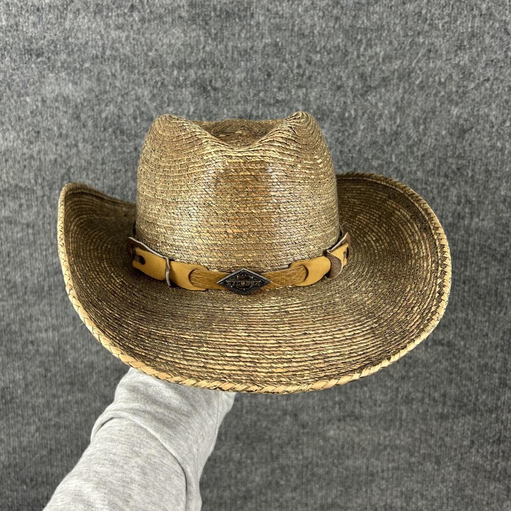 Stetson Small Monterrey Bay Palm Leaf Straw Rodeo Dr Collection Cowboy Western